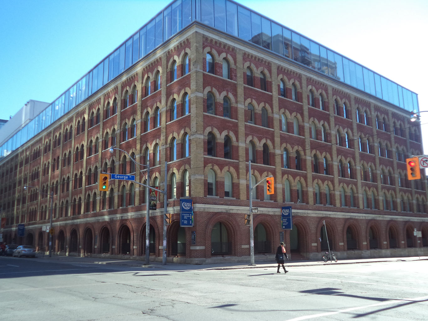 George Brown College St James Campus - full block